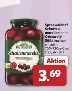 Combi Spreewaldhof Schattenmorellen oder Odenwald Süßkirschen Angebot