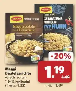 Combi Maggi Beutelgerichte Angebot