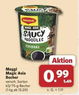 Combi Maggi Magic Asia Becher Angebot