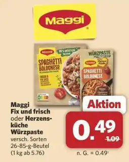 Combi Maggi Fix und frisch oder Herzens-küche Würzpaste Angebot