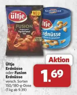 Combi Ültje Erdnüsse oder Fusion Erdnüsse Angebot