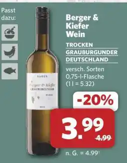Combi Berger & Kiefer Wein Angebot
