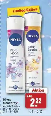 Combi Nivea Deospray Angebot
