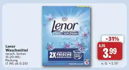 Combi Lenor Waschmittel Angebot