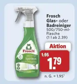 Combi Frosch Glas- oder Badreiniger Angebot
