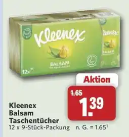 Combi Kleenex Balsam Taschentücher Angebot