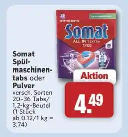 Combi Somat Spülmaschinen-Tabs oder Pulver Angebot