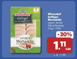 Combi Wiesenhof Geflügel Mortadella Angebot
