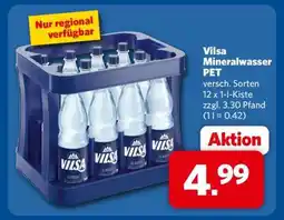 Combi Vilsa Mineralwasser PET Angebot