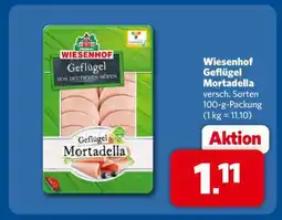Combi Wiesenhof Geflügel Mortadella Angebot