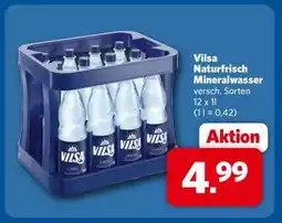 Combi Vilsa Naturfrisch Mineralwasser Angebot
