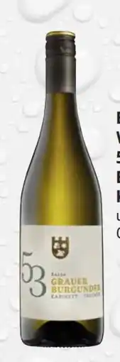 trinkgut Ortenauer Weinkeller Grauer Burgunder Kabinett 53 Angebot