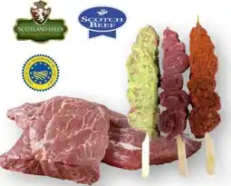 Scheck-in-Center Scotland Hills Scotch Beef Flat Iron Steaks Angebot