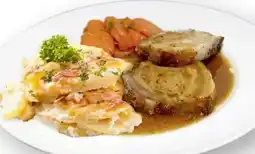 Scheck-in-Center Scheck-in Center Schweinekrustenbraten mit Bratensauce Angebot