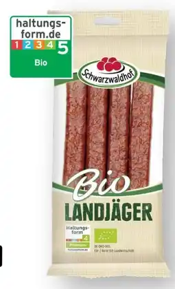 Scheck-in-Center Schwarzwaldhof Bio Landjäger Angebot