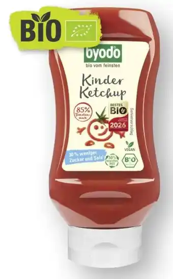 Scheck-in-Center byodo Bio Kinder Ketchup Angebot
