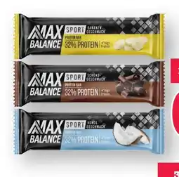 Scheck-in-Center Max Balance Sport Protein Bar Angebot
