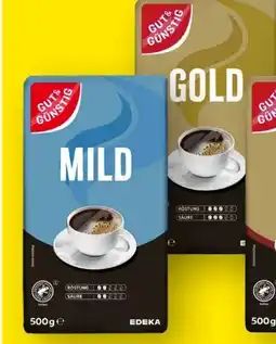 Scheck-in-Center Gut & Günstig Röstkaffee Mild Angebot