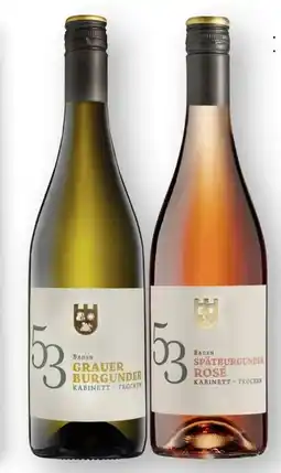 Scheck-in-Center Ortenauer Weinkeller Grauer Burgunder Kabinett 53 Angebot