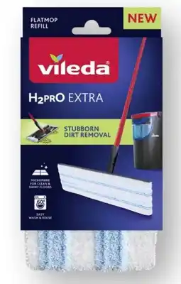 Scheck-in-Center Vileda Ersatzbezug H2PRO Extra Flat Mop Angebot