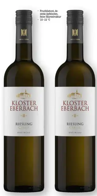 Scheck-in-Center Hessische Staatsweingüter Kloster Eberbach Rheingau Riesling Angebot