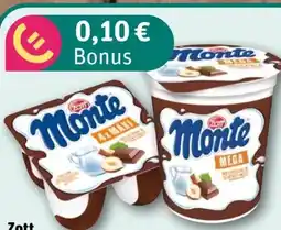 nahkauf Zott Monte Maxi Angebot