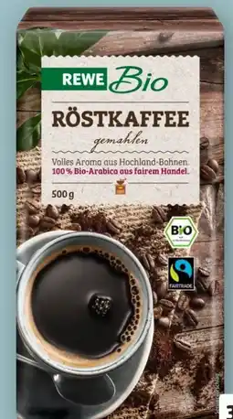 REWE Center Rewe Bio Bio-Röstkaffee Angebot