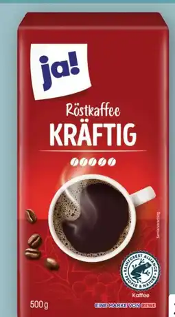 REWE Center ja! Kräftiger Röstkaffee Angebot
