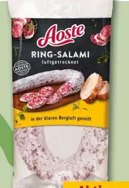 REWE Center Aoste Ring-Salami Angebot
