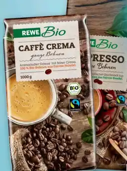 REWE Center Rewe Bio Caffè Crema Angebot