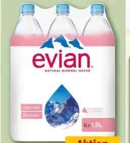 REWE Center Evian Mineralwasser Angebot