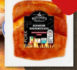 REWE Center Butcher’s Barbecue Schweine-Rückensteaks Angebot