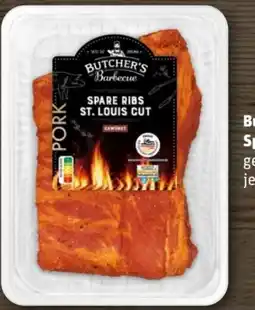 REWE Center Butcher’s Barbecue Spare Ribs St. Louis Cut Angebot