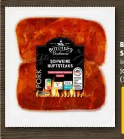 REWE Center Butcher’s Barbecue Schweine-Hüftsteaks Angebot
