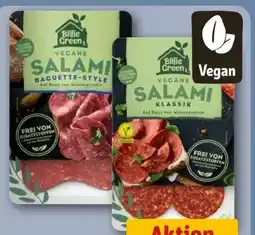 REWE Center Billie Green Vegane Salami Angebot