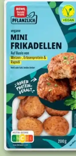 REWE Center Rewe Beste Wahl Vegane Mini-Frikadellen Angebot