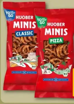 REWE Center Huober Brezel Bio Minis Angebot