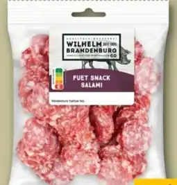 REWE Center Metzgerei Wilhelm Brandenburg Fuet Snack Salami Angebot