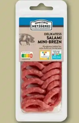 REWE Center Metzgerei Wilhelm Brandenburg Salami-Brezeln Angebot