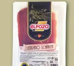 REWE Center ElPozo Spanischer Jamon Serrano-Schinken Angebot