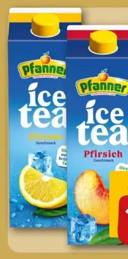 REWE Center Pfanner Ice Tea Angebot