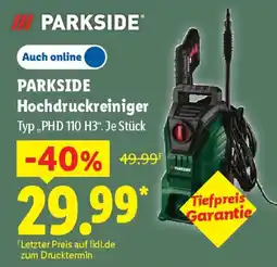 Lidl PARKSIDE Hochdruckreiniger Angebot