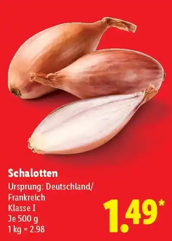 Lidl Schalotten Angebot