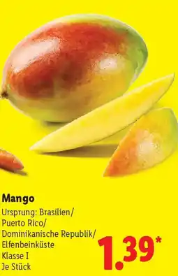 Lidl Mango Angebot