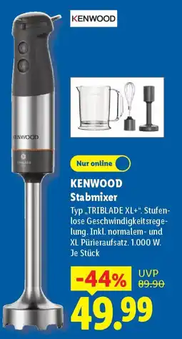Lidl KENWOOD Stabmixer Angebot