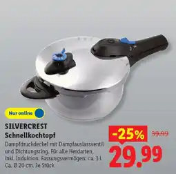 Lidl SILVERCREST Schnellkochtopf Angebot