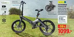 Lidl SACHSENRAD E-Faltrad, 20" Angebot