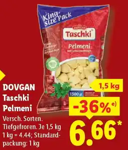 Lidl DOVGAN Taschki Pelmeni Angebot