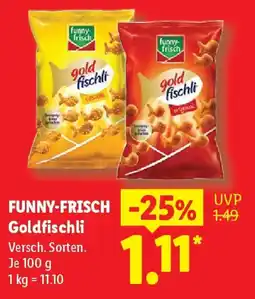Lidl FUNNY-FRISCH Goldfischli Angebot