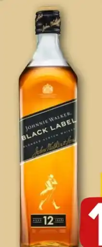 REWE Center Johnnie Walker Black Label Blended Scotch Whisky 12 Y Angebot